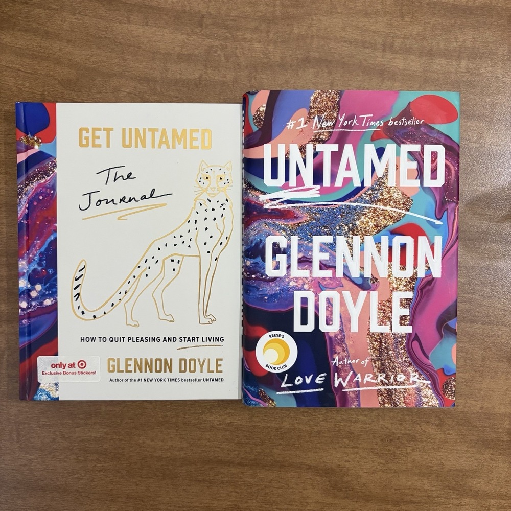 Untamed by Glennon Doyle and Journal Set (unused)